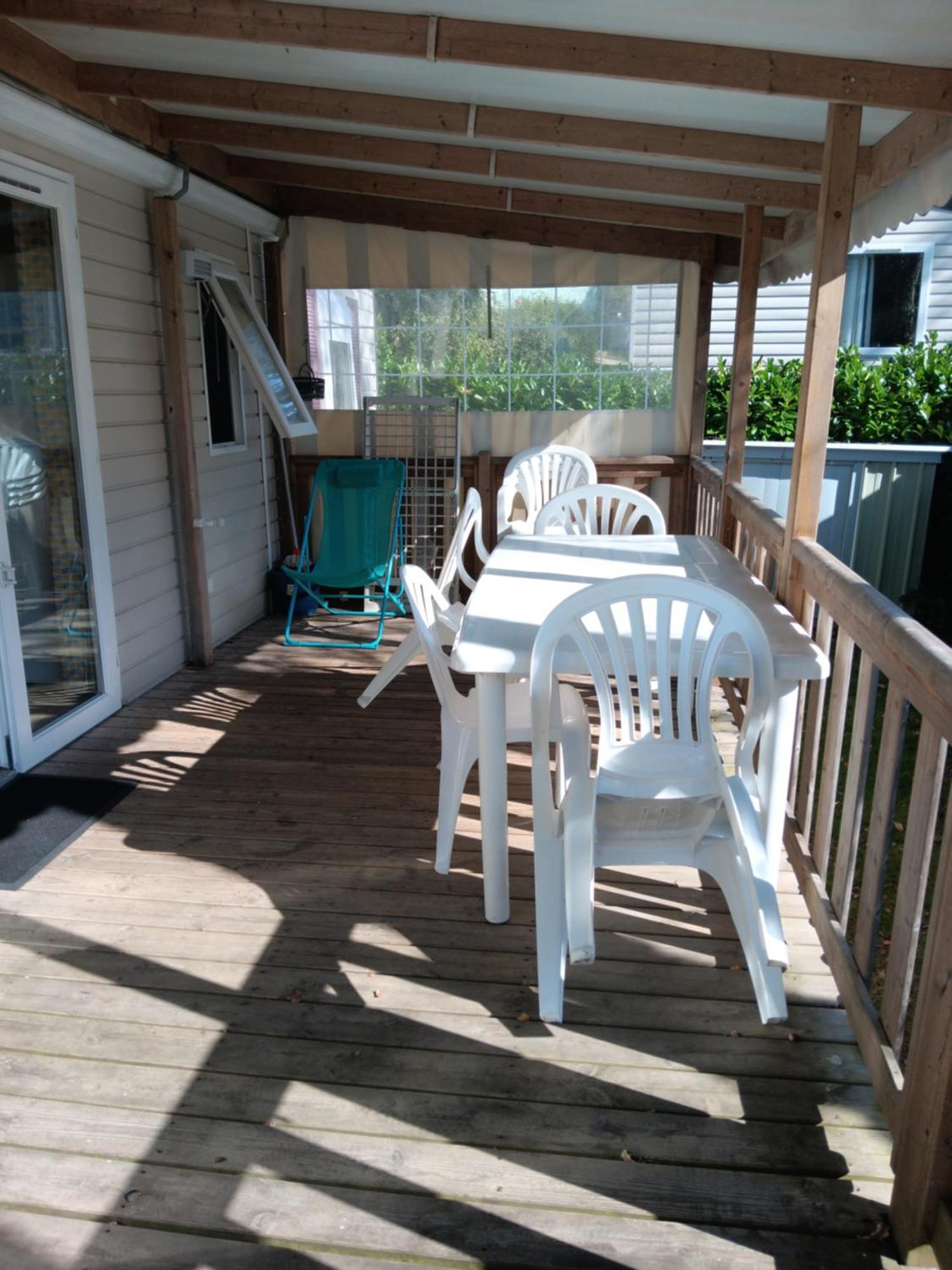 Mobil-Home Trigano 3 Chambres Pont-Aven Buitenkant foto